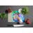 Hippie Animal Barn Owl Glass Cutting Board