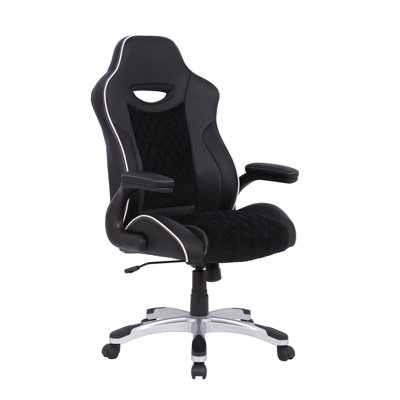 Inbox Zero Abbeydale Adjustable Padded Armrests and Reclining PC & Racing Game Chair
