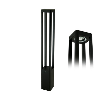 Axelrad Black Integrated LED Aluminium Pathway Light