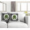 Housse et insert de coussin carré intérieur / extérieur 