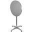 Mayfair Round Metal Folding Outdoor Bar Table , 60cm cm W 60cm cm D