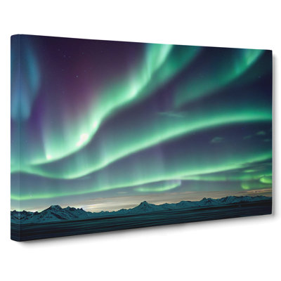 Desirable Northern Lights - Wrapped Canvas