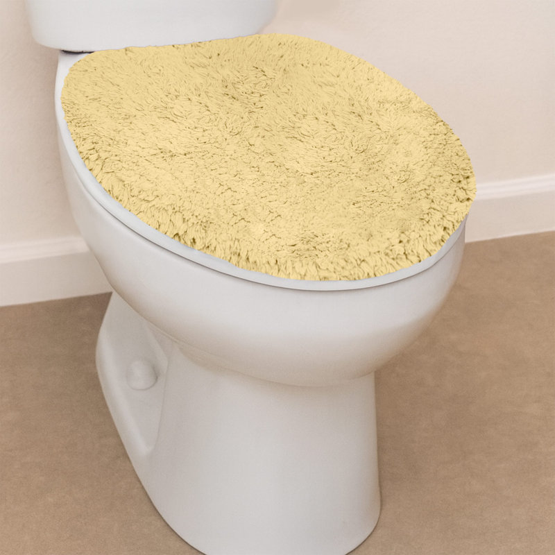 Couvercle de siège de toilette Anyla Waterford 18 po x 18 po, Jaune