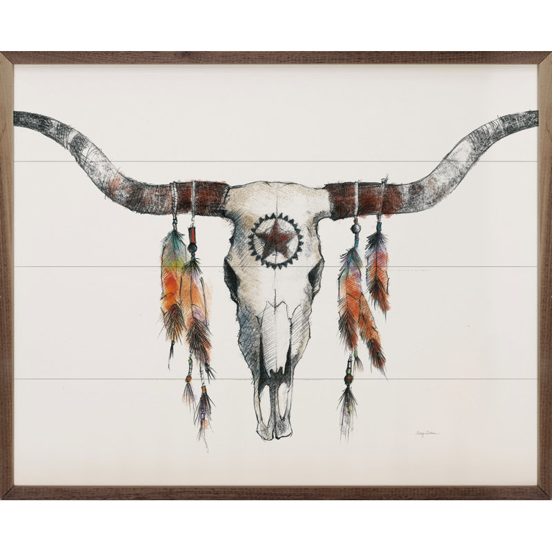 Longhorn Crop par Avery Tillmon, H 8 po x l 10 po