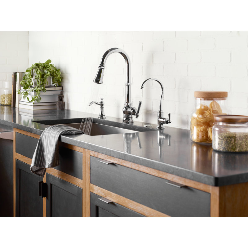 Sip Single Hole Cold Water Dispenser, Chrome