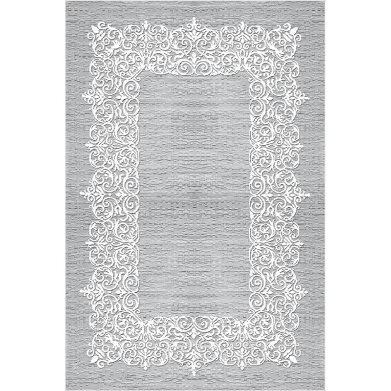 Tapis gris Katz Southwestern, Rectangle 3 pi 11 po x 5 pi 11 po