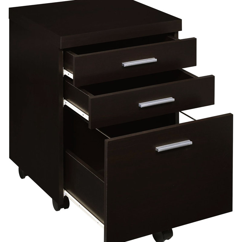 Étagère de bureau Cappuccino - organisez vos dossiers pour un décor élégant