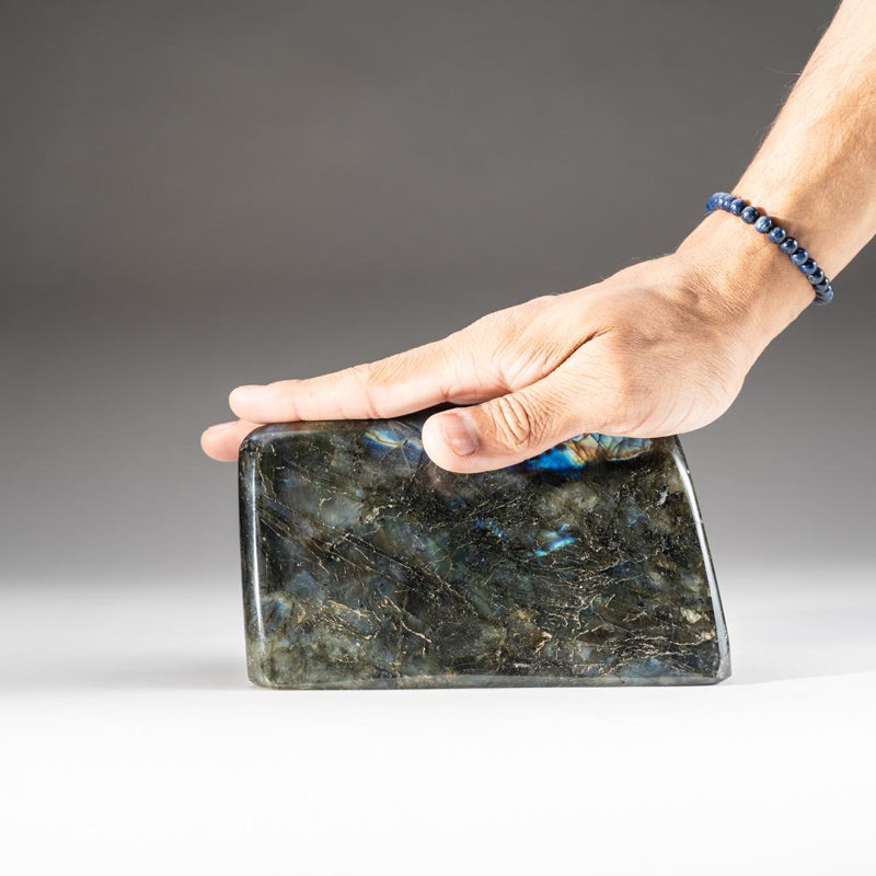 Polished Labradorite Freeform From Madagascar