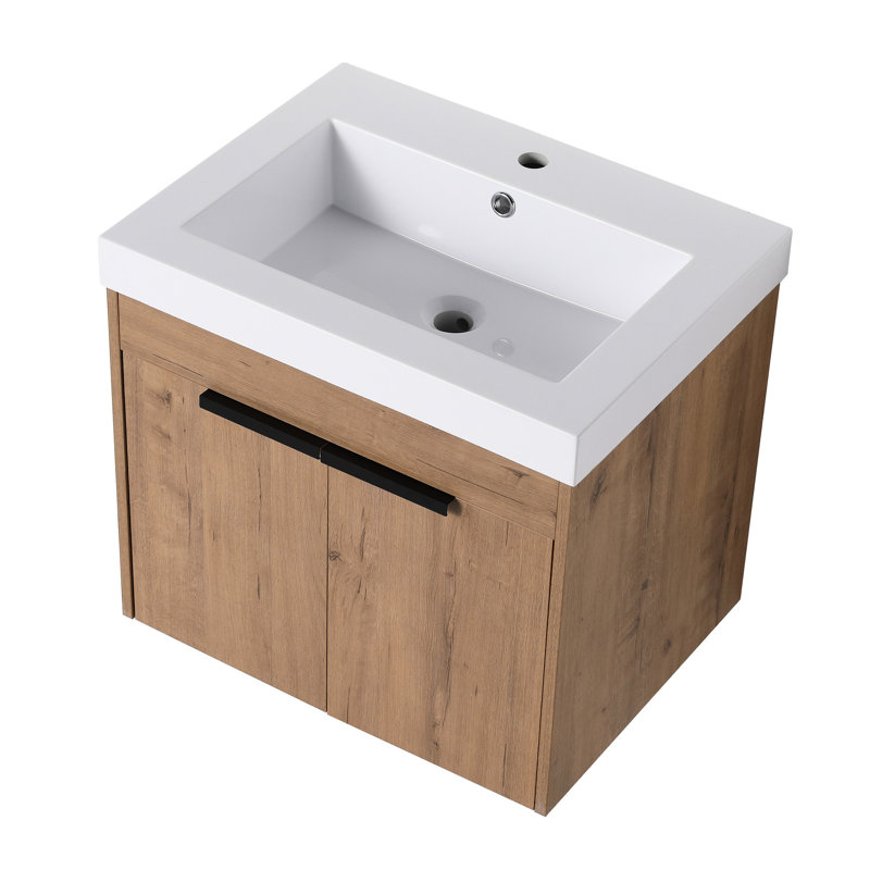 Meuble-lavabo 24 po avec lavabo en résine
