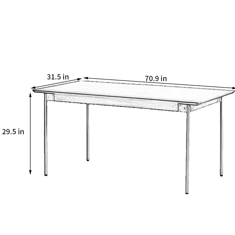 Flosi, 31.5" W x 70.9" L, White