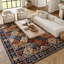 Tapis brun / bleu Chattahoochee-33339316