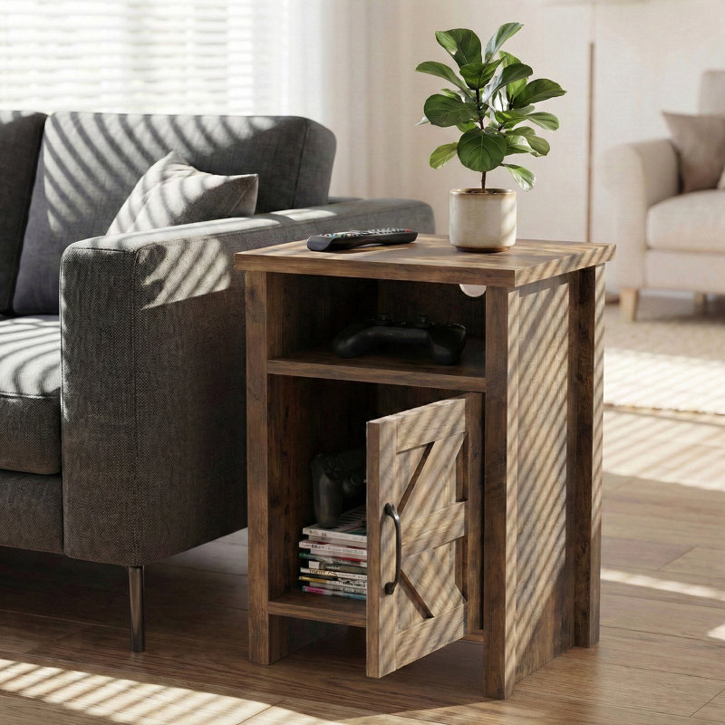 Table de chevet Haslingden, Brun, Individuel