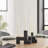 2 Piece Metal Tabletop Stacking Taper Candle Holder Set