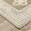 Tapis intérieur / extérieur beige / brun clair à motif géométrique moderne Tavraj-2137327880