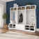 Yerani Hall Tree 89'' Wide with Bench and Shoe Storage
