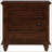 3-Drawer Storage Wood Cabinet, End Table with Pull out Tray