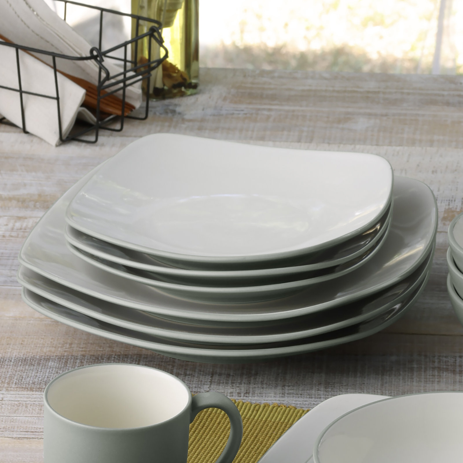 Colorwave 11" Dinner Plate, Green