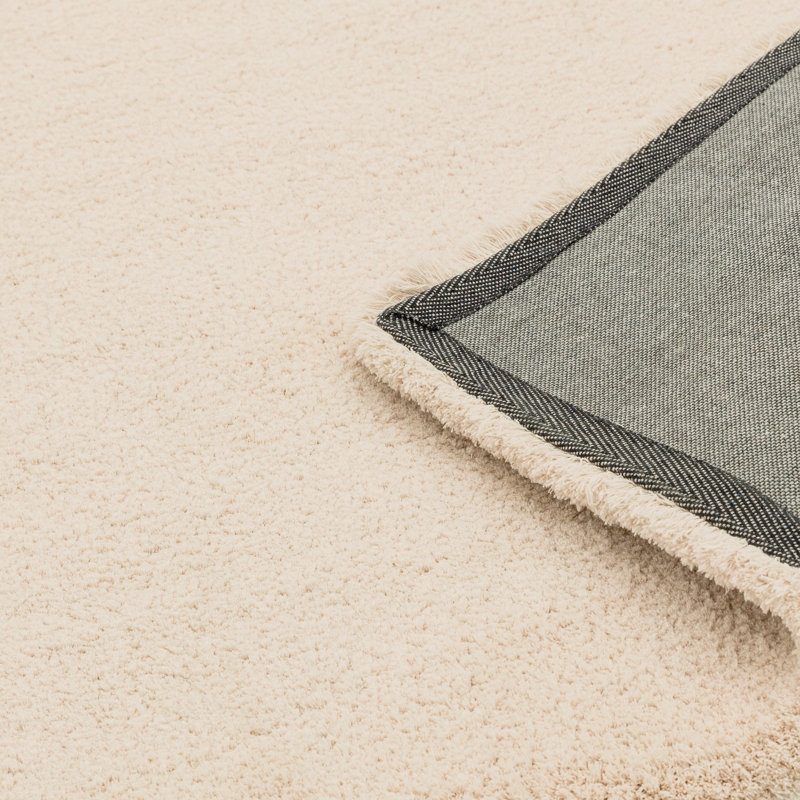 Makayla Solid Colour Shag Area Rug, Rectangle 120 x 170cm