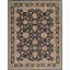 Hand-Knotted High-Quality Black Area Rug