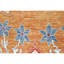 Hand Knotted Wool Area Rug in Rust-691651384
