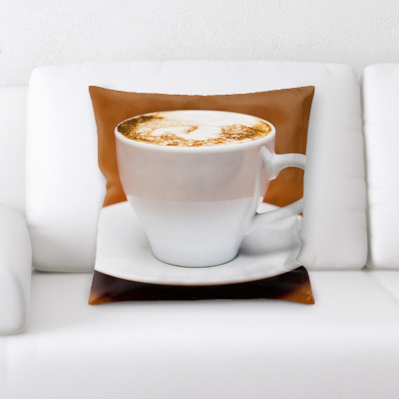 Coussin cappuccino