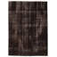 Oligerta One-of-a-Kind 5'7" X 7'10" 2000s Wool Area Rug in Black