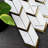 Natural Bianco 1" x 2" Herringbone / Chevron Mosaic Wall Tile-67852668