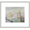«The Lagoon of Saint Mark Venice» par Paul Signac, impression giclée encadrée