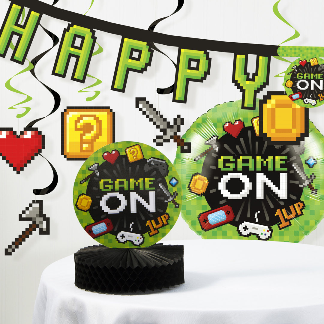 Mckenzie 8 Piece Paper Birthday Decoration Kit The Holiday Aisle®