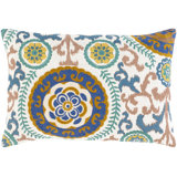 Termez Floral Linen Pillow Cover