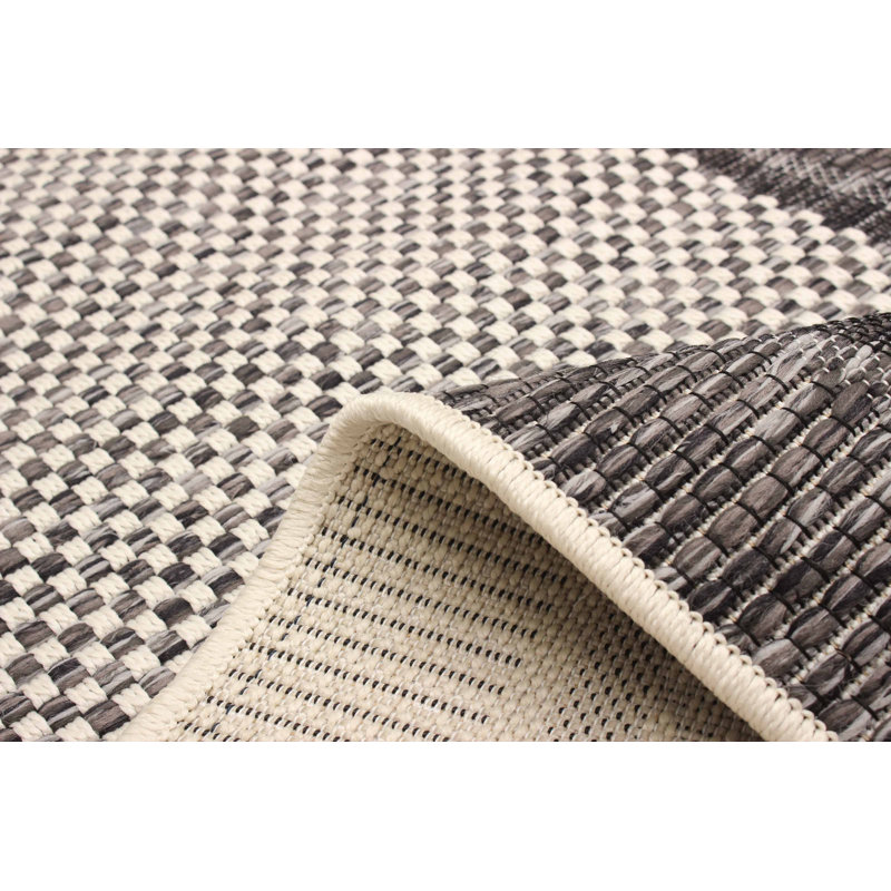 Tapis gris Brooks, Tapis de couloir 2 pi 8 po x 8 pi 2 po
