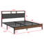 Table de chevet avec lit doux-1131998474
