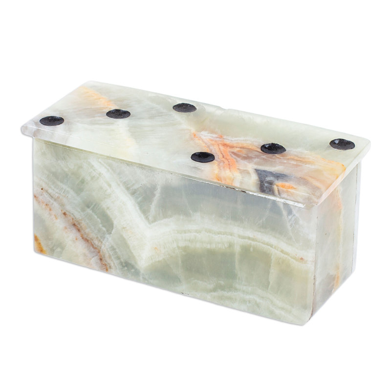 Ensemble de dominos onyx et marbre Odeya