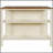 Solid Wood Rustic 45 Inch Stationary Kitchen Island with Butcher Block, 2 Open Shelves for Small Spaces and Dining