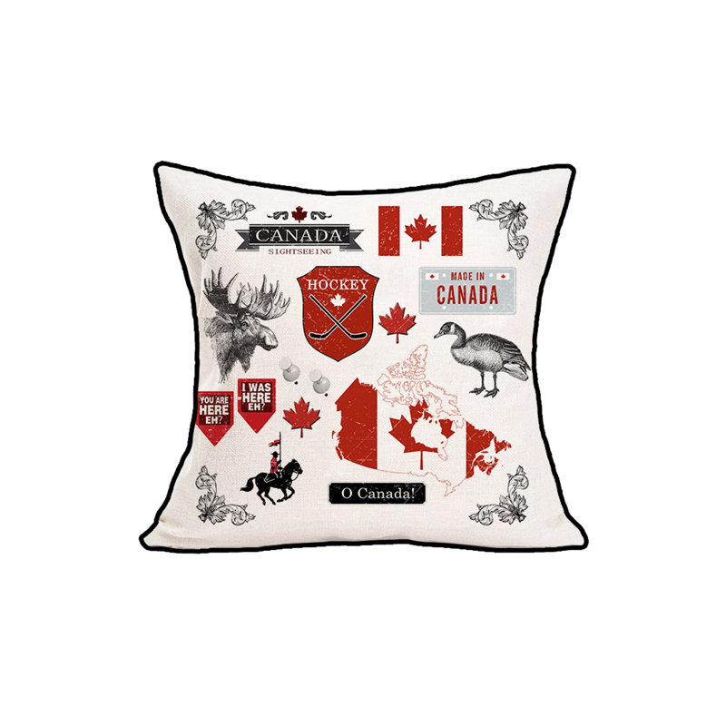  Coussin décoratif en lin Rcmp