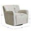 Fauteuil pivotant rembourré Fae-88393565