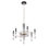 Tempest 6 Light Crystal Chandelier