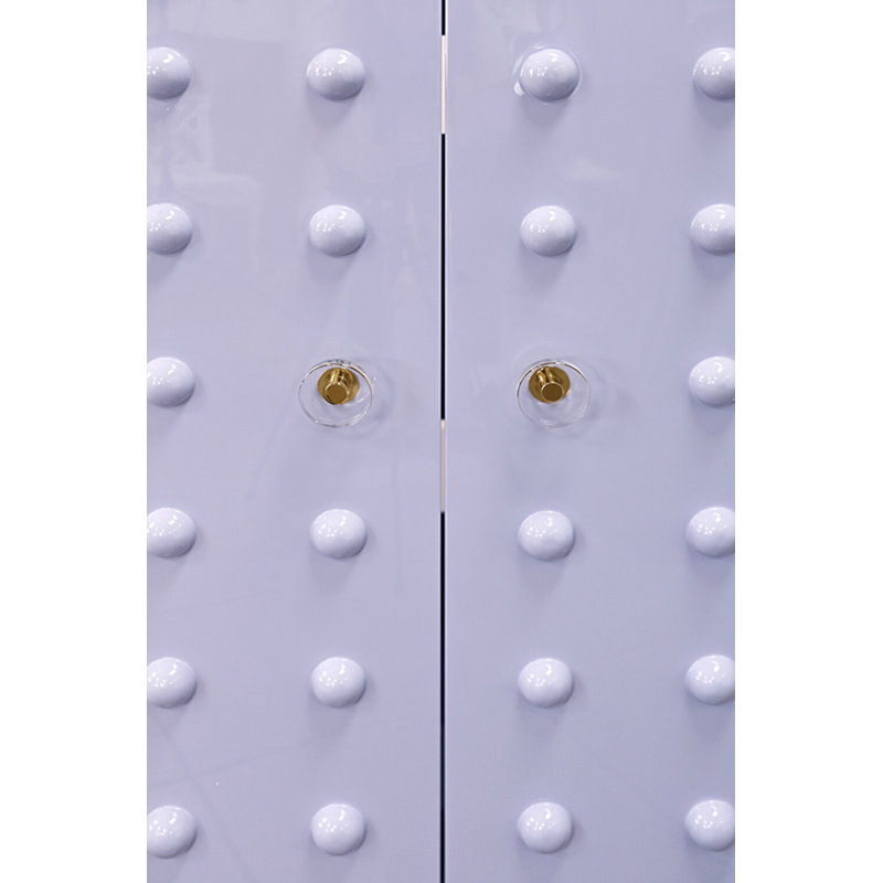 Accent Cabinet, Lavender
