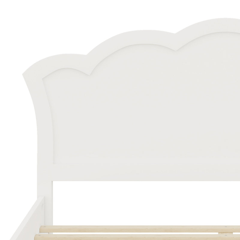 Lit plateforme, tête de lit incluse