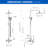 Outdoor Shower Fixtures Rain Shower Kit Faucet High Pressure Wall Mount 10 Inch Showerhead And Handheld Spray Combo, Single Handle-125591917