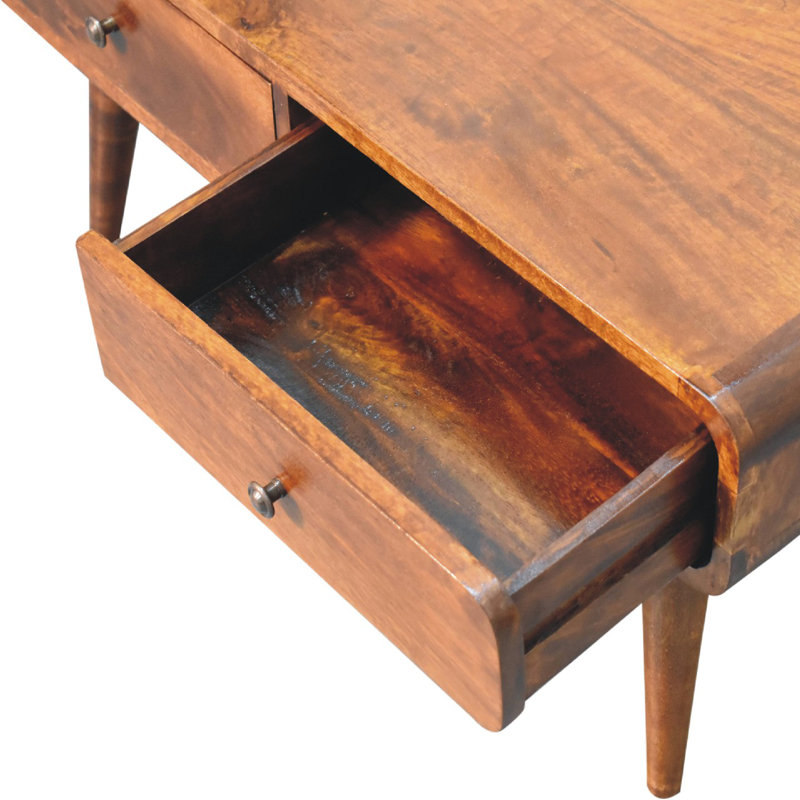 Ardhan Solid Wood Top Single Coffee Table