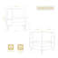 Canapé modulaire modulaire d'angle, siège modulaire, beige