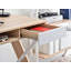 Dawni Metal Base Writing Desk-797439268-797423702