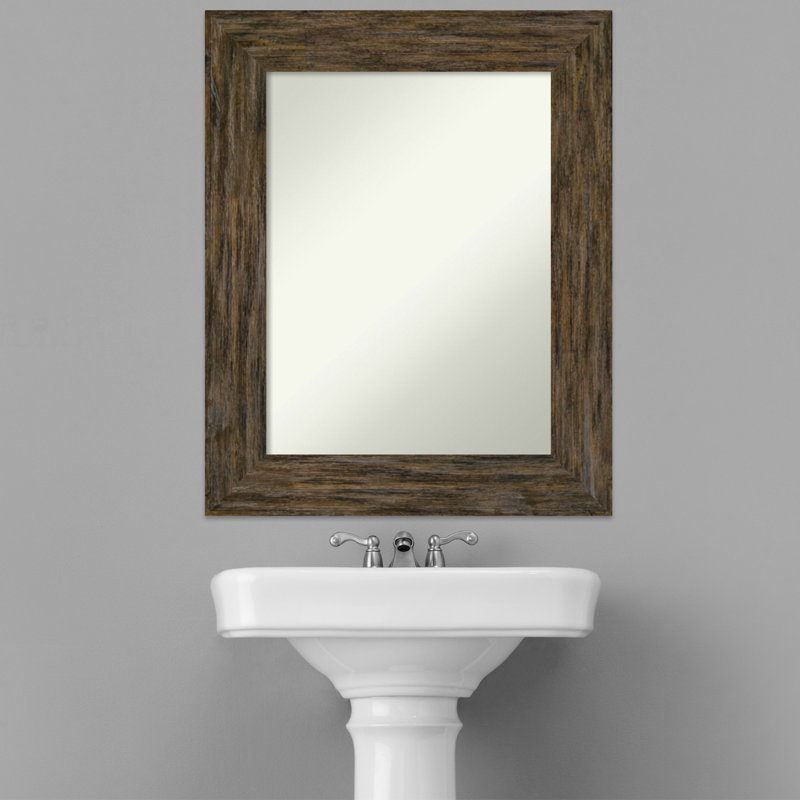 Miroir de salle de bain Fencepost, H 31 po x l 25 po