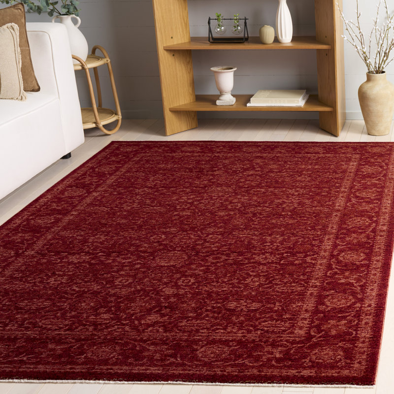 Vintage Overdye Performance Oriental Indoor Rug, Rectangle 5' x 8'