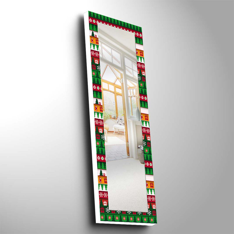 Engineered Wood Flat Wall Mirror