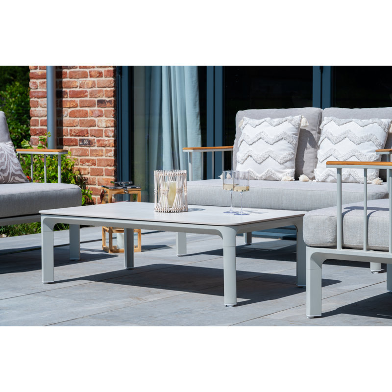 Taunton Teak Aluminium Lounge Set