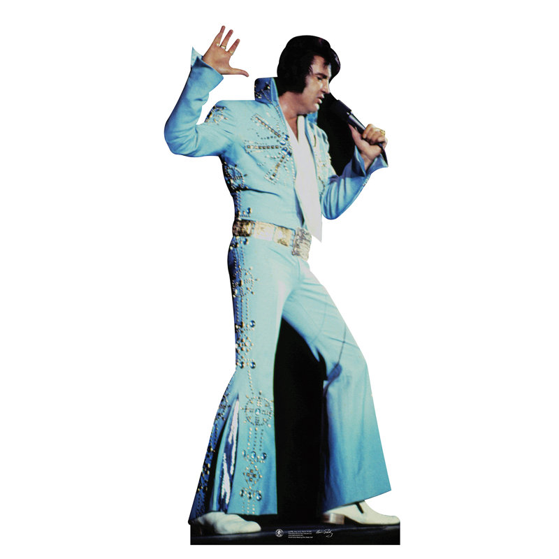 Accroche en carton elvis presley