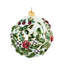 Cardinal Ball Glass Ornament