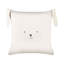 Placencia Animal Print Beige Square Cushion